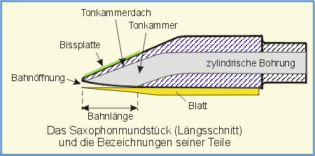 Mundstck und Bezeichnungen